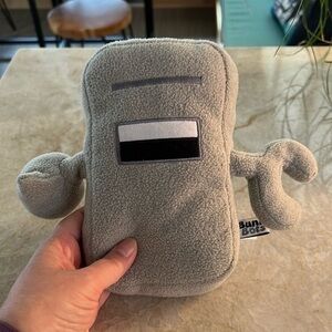 🤖 Bunk Bots Robot 8" plush Gray doll